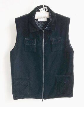 Equestrian Designs Velvet Riding Waistcoat Vest Full Zip